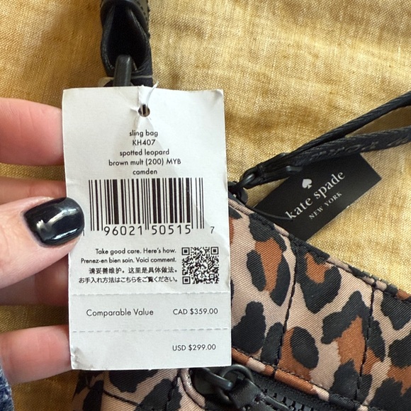 Kate Spade Animal Print Crossbody Bag - Picture 4 of 17